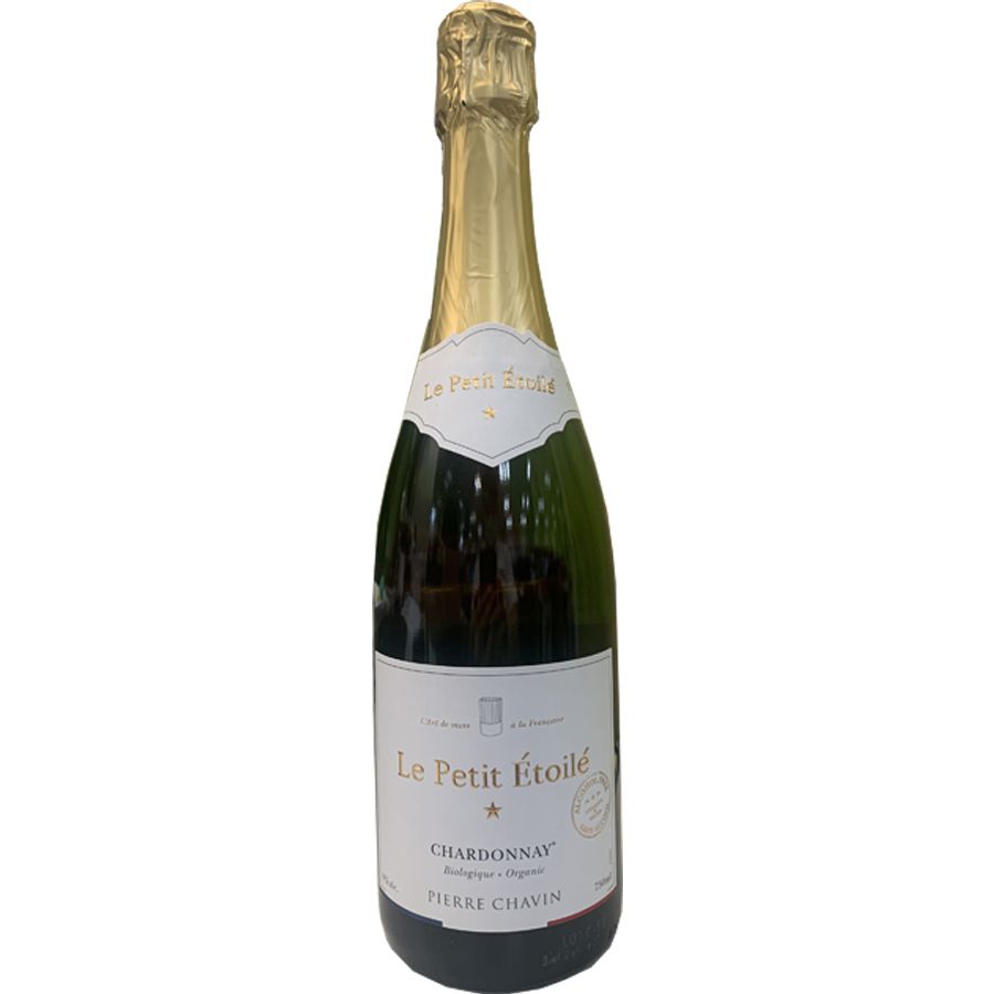 Pierre Chavin, Le Petit Étoilé Chardonnay Sparkling Øko Alkoholfri
